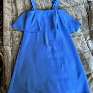Topshop Vibrant Blue Dress